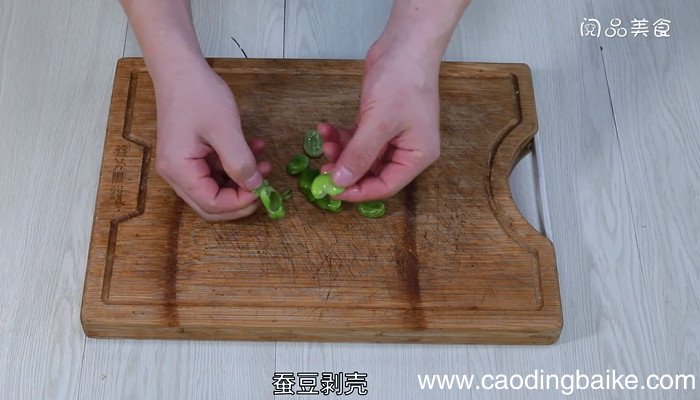 蚕豆米炒鸡蛋的做法 蚕豆米炒鸡蛋怎么做