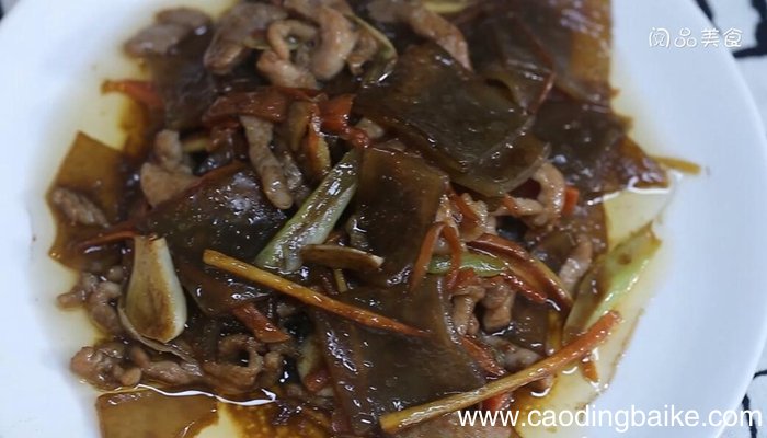 肉丝炒粉皮的做法 肉丝炒粉皮怎么做