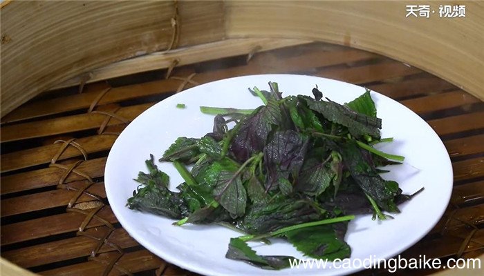 苏子叶咸菜怎么做 苏子叶咸菜的做法