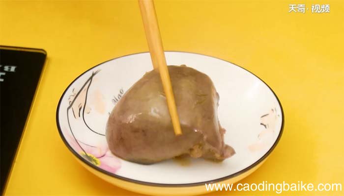 酱猪肝的做法 怎么做酱猪肝