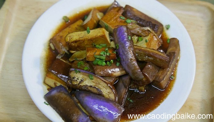 茄子炖干豆腐的做法 茄子炖干豆腐怎么做