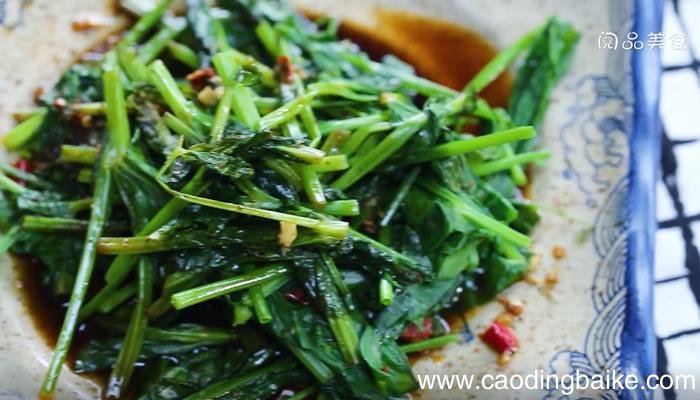 凉拌豌豆尖怎么做 凉拌豌豆尖的做法