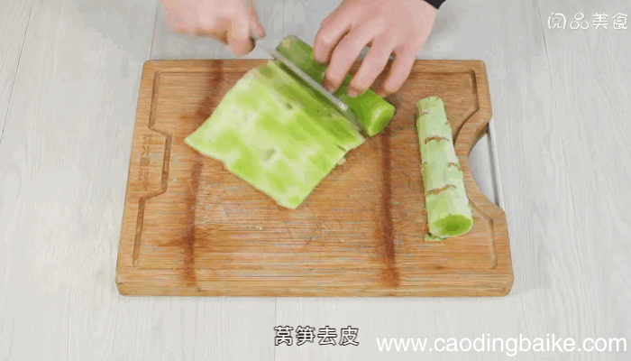 金蒜莴笋丝的做法金蒜莴笋丝怎么做