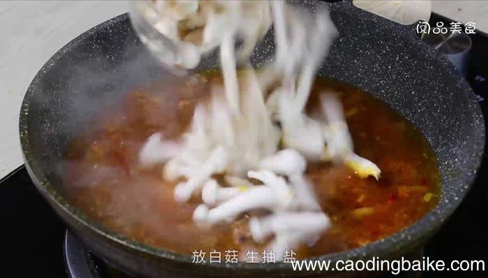 白菇炒肉末最正宗的做法 白菇炒肉末