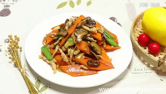 冬菇炒肉丝的做法 冬菇炒肉丝怎么做