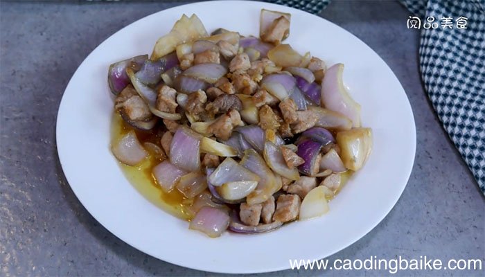 洋葱炒肉丁的做法 洋葱炒肉丁怎么做