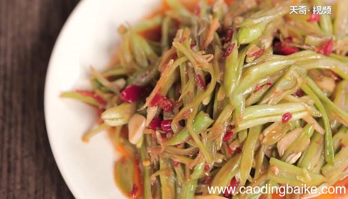剁椒四季豆的做法 剁椒四季豆怎么做