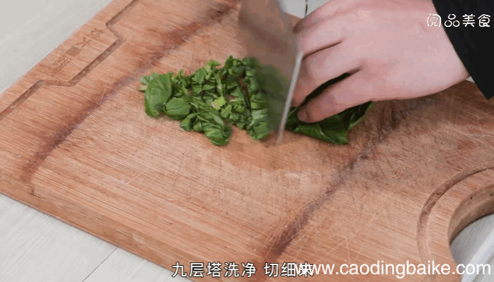 九层塔拌粥做法九层塔拌粥怎么做