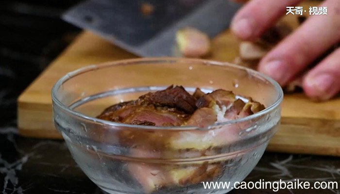 山药炒腊肉怎么做 山药炒腊肉的做法