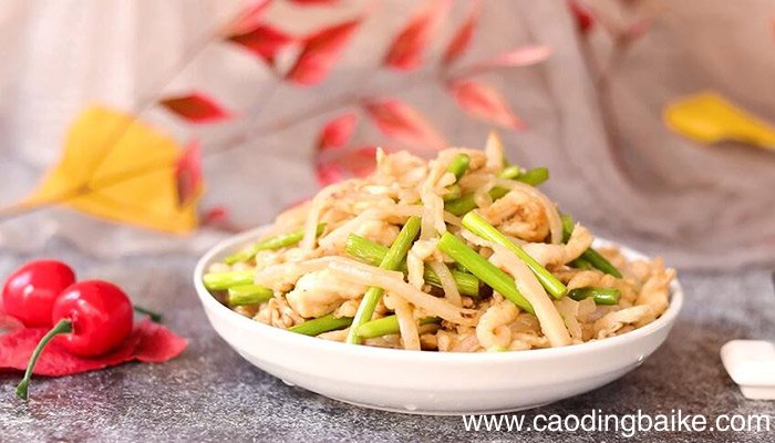 糟炒鸡丝的做法 怎么做糟炒鸡丝