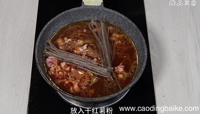 如何炒酸辣红薯粉 酸辣红薯粉的做法