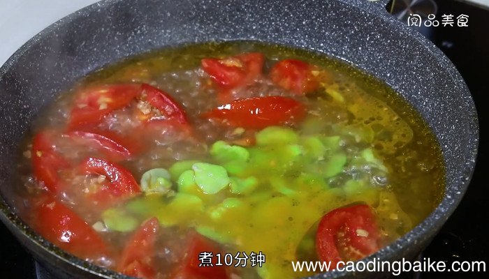 番茄蚕豆肉片汤的做法 番茄蚕豆肉片汤怎么做