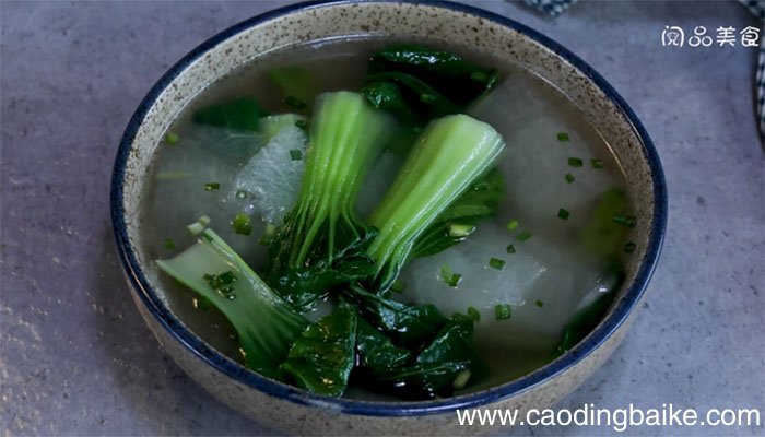 小白菜炖冬瓜的做法 小白菜炖冬瓜怎么做
