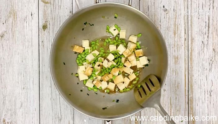 豆腐炒毛豆做法豆腐炒毛豆怎么做