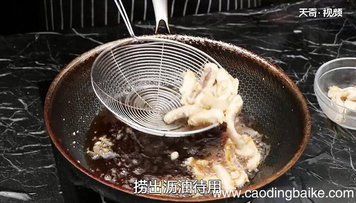 油爆鱼仁的做法 怎么做油爆鱼仁