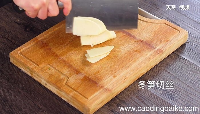 冬笋炒枸杞叶的做法 冬笋炒枸杞叶怎么做