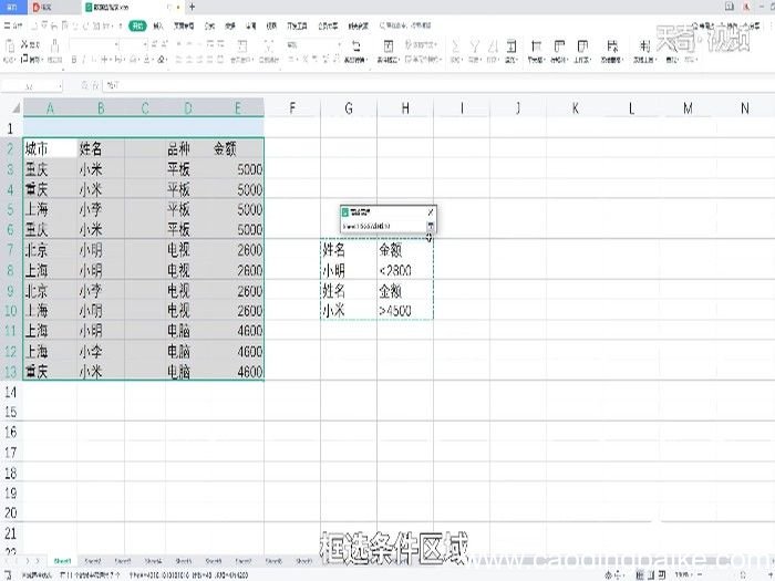 wps表格筛选功能怎么使用 WPS表格筛选功能