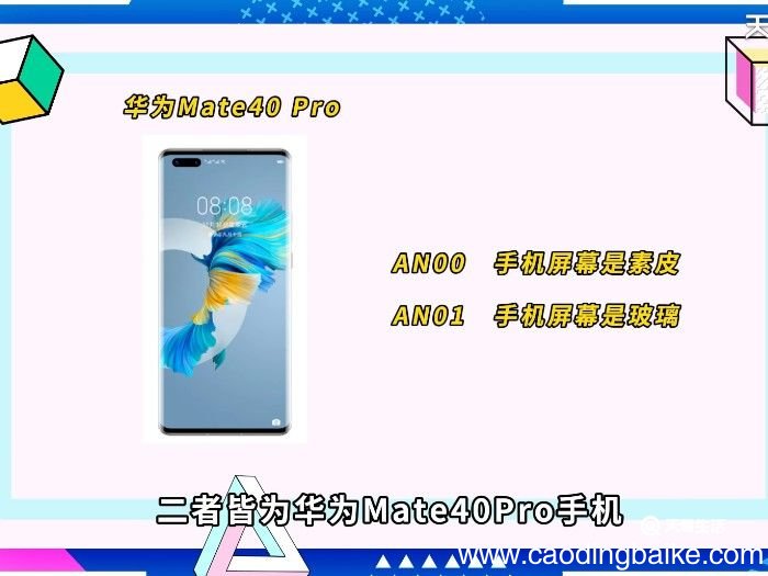 AN00和AN01只是屏幕的区别吗 AN00和AN01的区别是什么