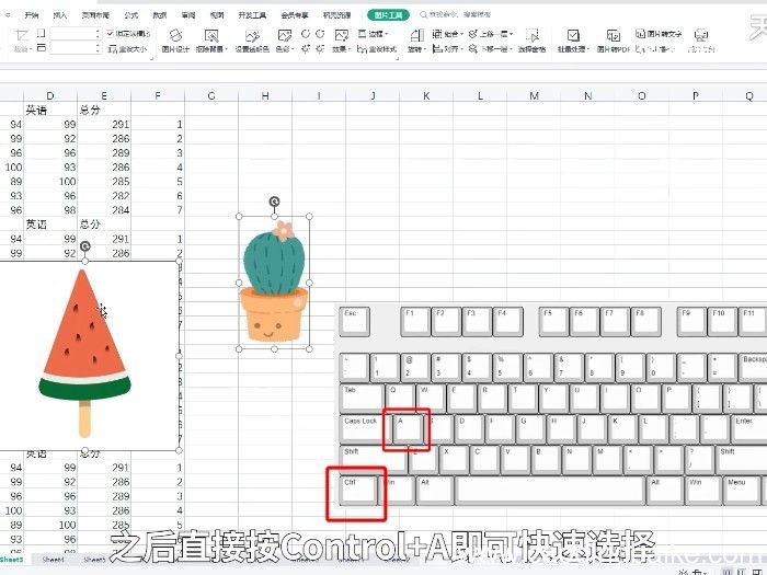 ctrl+a是什么快捷键 ctrl+a是什么的快捷键
