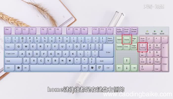 电脑home键在哪 home键在电脑的哪里